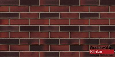 Кирпич клинкерный WK83EG Rot Edelglanz 290x60x40 Westerwalder Klinker